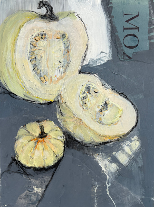 Pumpkins 1 by Sue Kidd