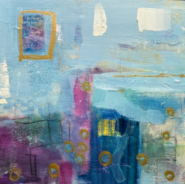 Hazy afternoon on the Beach by sue Kidd