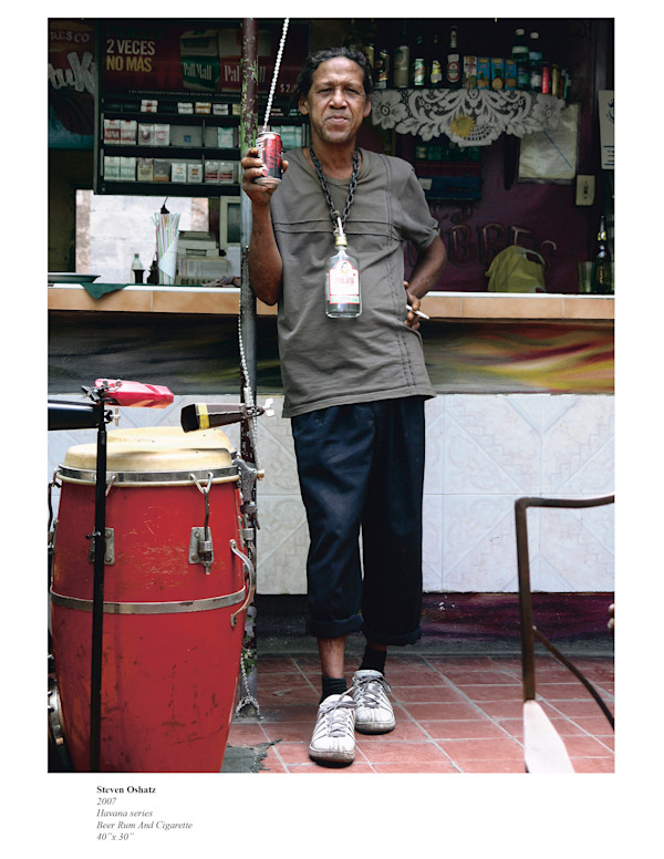 BEER RUM AND CIGARETTE by Steven Oshatz