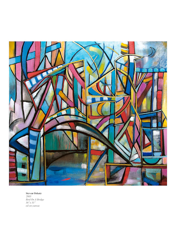 BIRD ON A BRIDGE by Steven Oshatz