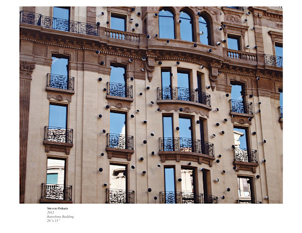 BARCELONA BUILDING by Steven Oshatz