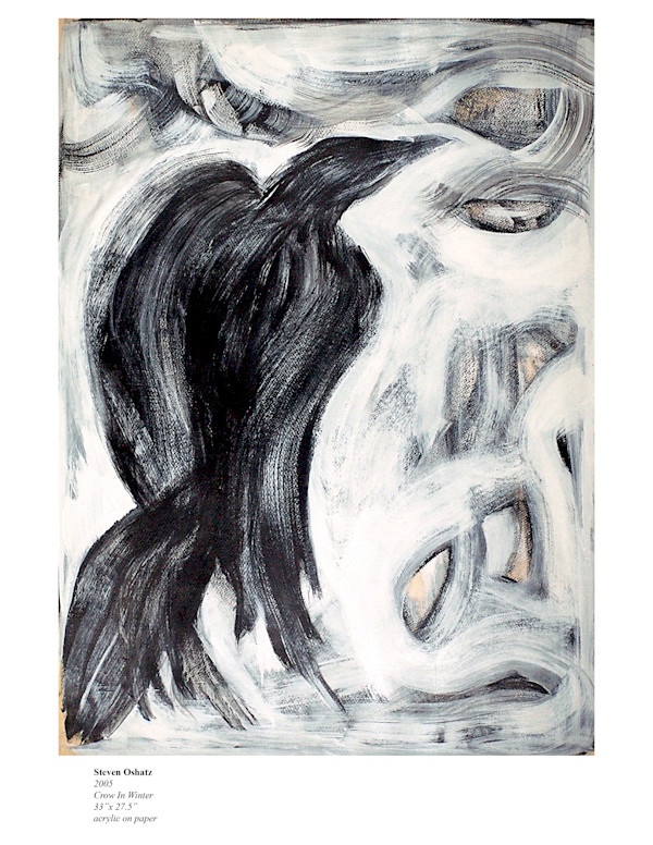 CROW IN WINTER by Steven Oshatz