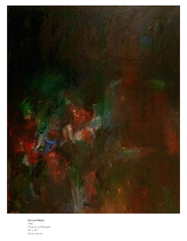 FLOWERS AT MIDNIGHT by Steven Oshatz
