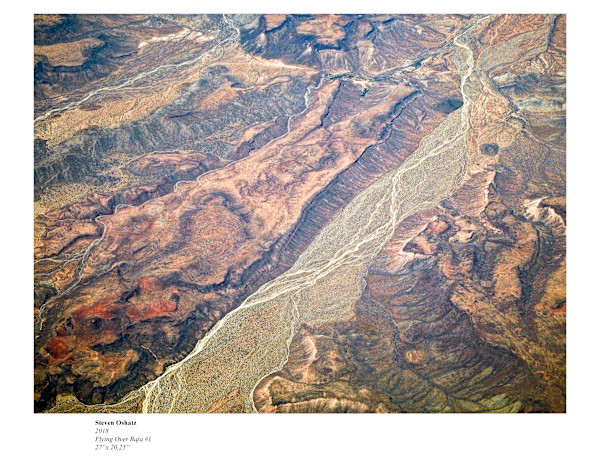 FLYING OVER BAJA #1 by Steven Oshatz