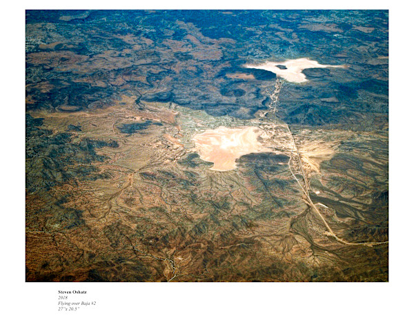 FLYING OVER BAJA #2 by Steven Oshatz