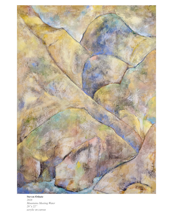MOUNTAINS MEETING WATER by Steven Oshatz