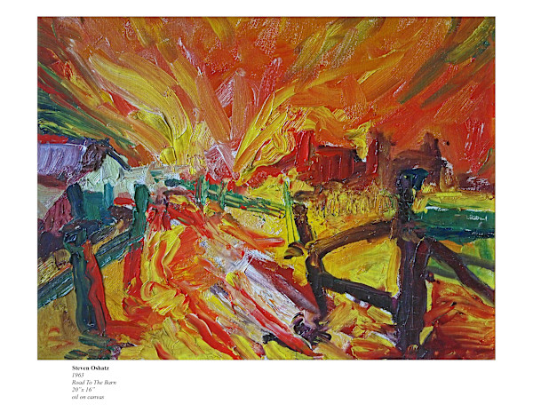 ROAD TO THE BARN by Steven Oshatz