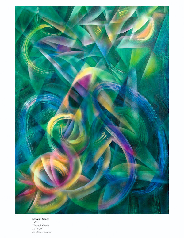 THROUGH GREEN by Steven Oshatz