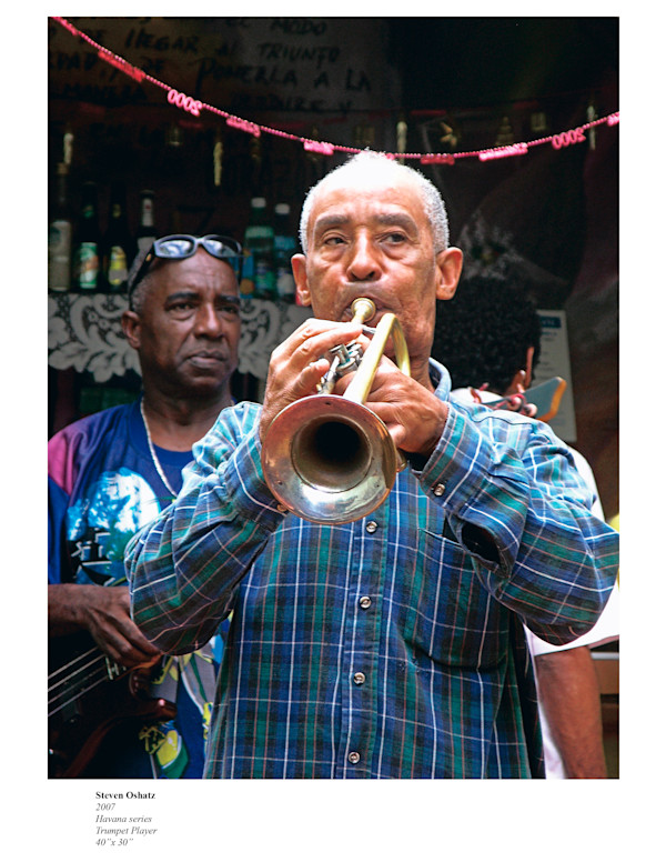 TRUMPET PLAYER by Steven Oshatz