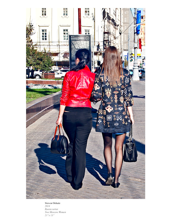TWO MOSCOW WOMEN by Steven Oshatz