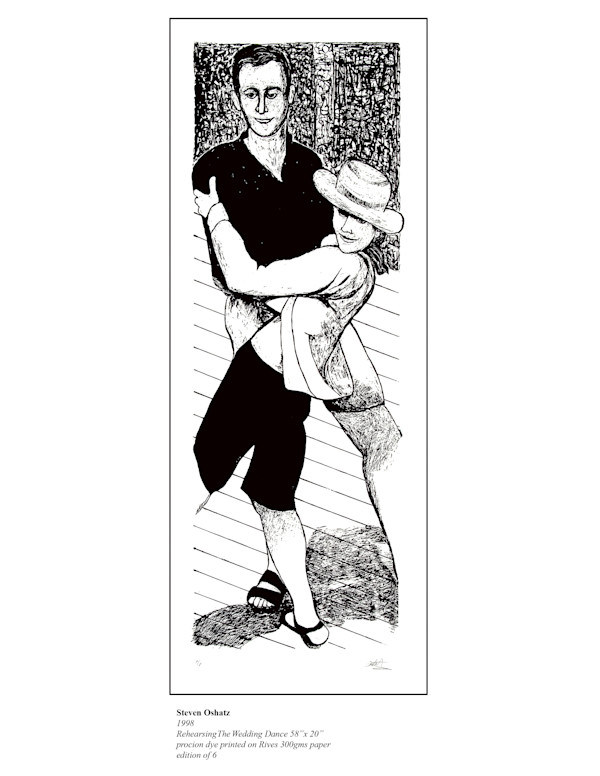 REHEARSING THE WEDDING DANCE by Steven Oshatz