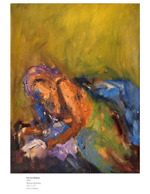 WOMAN READING by Steven Oshatz