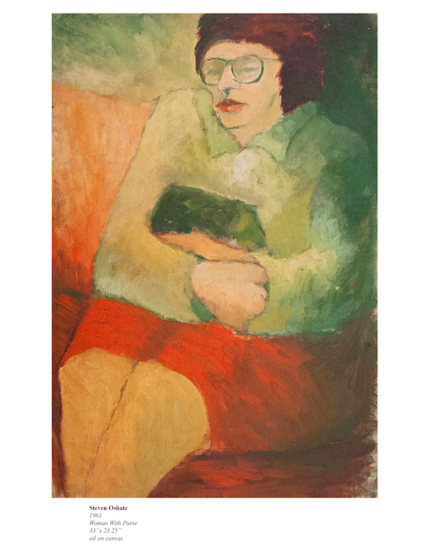 WOMAN WITH PURSE by Steven Oshatz