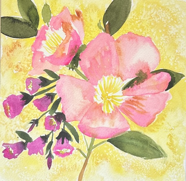 Pink Bouquet by Mary Mastren-Williams