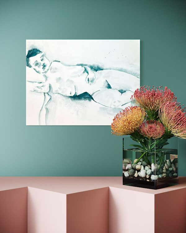 Serene Reclining Figure by Mary Mastren-Williams