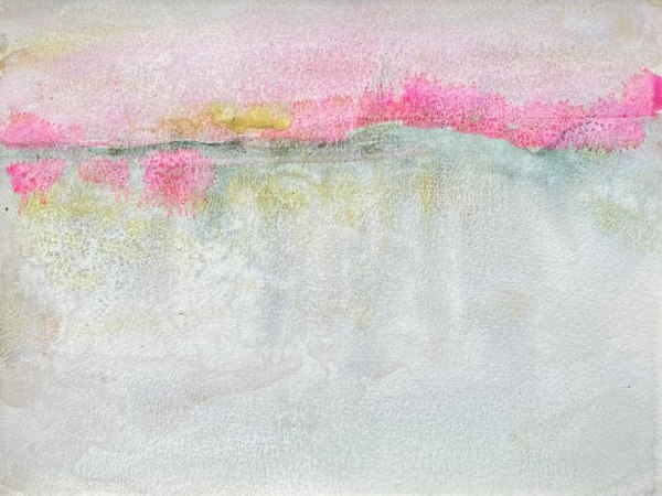 Pink Misty Horizon by Mary Mastren-Williams