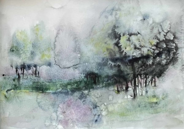 Smoky Tree Grove by Mary Mastren-Williams