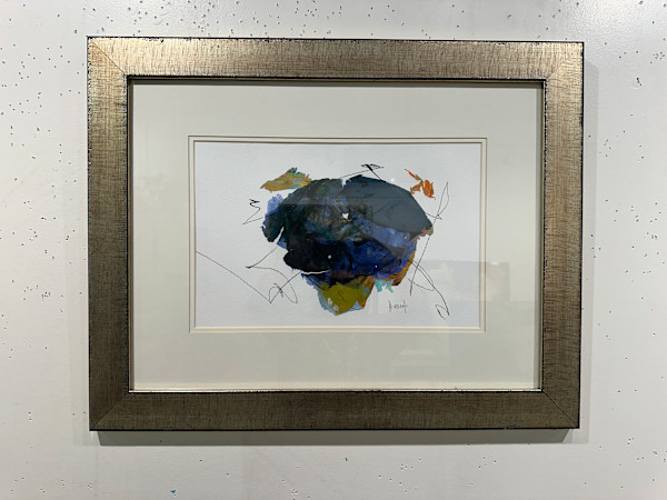 Framed Blue Skins by Nancy Lassen