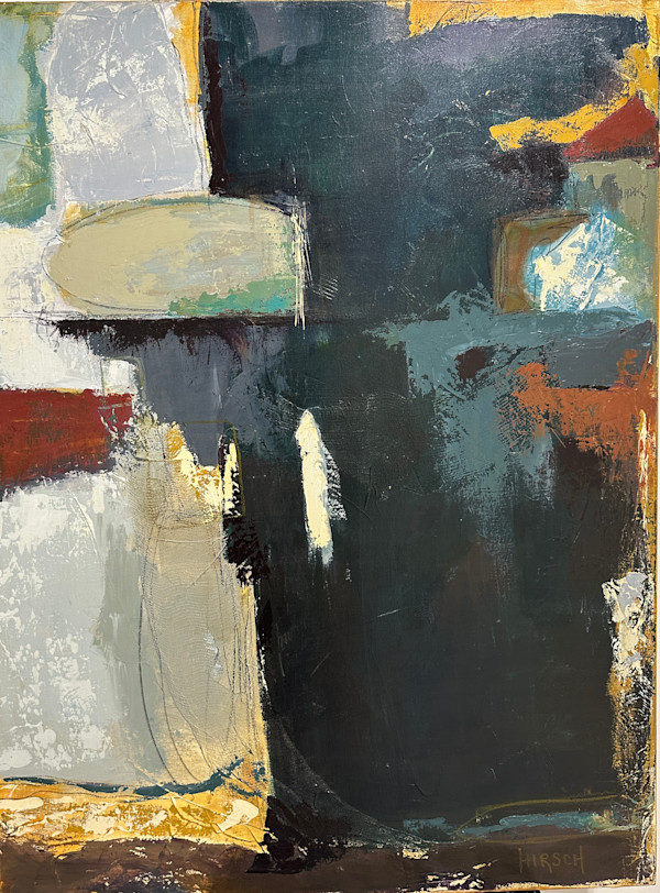 Midnight Abstract by Nancy Lassen