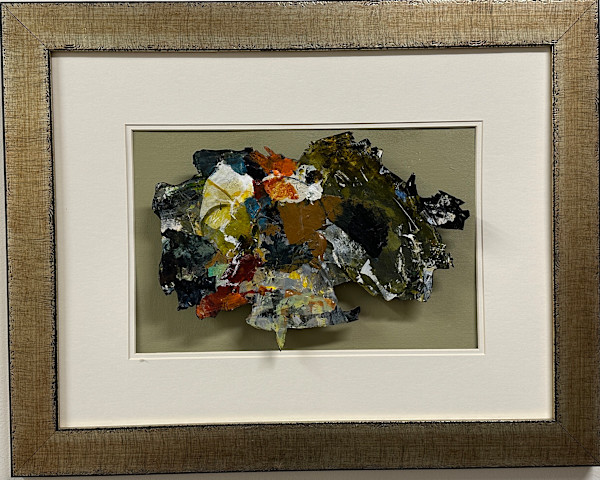 Framed Geode by Nancy Lassen