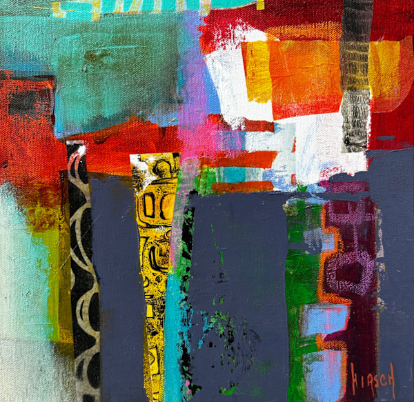 No. 5 (Mini Abstract Series) by Nancy Lassen