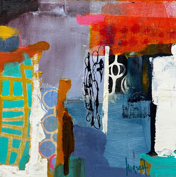 No. 4 (Mini Abstract Series) by Nancy Lassen