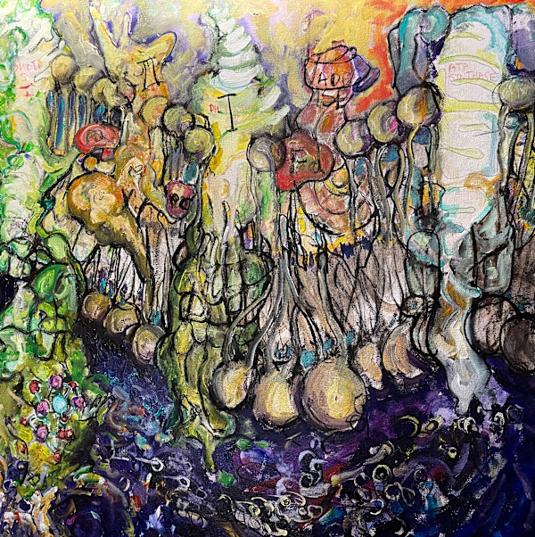 Sketch for Photosystem II by Andrew Brown