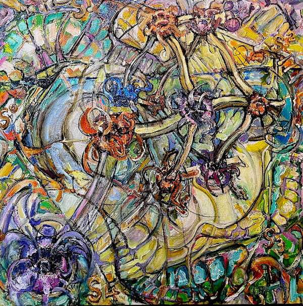 Manganese cluster by Andrew Brown