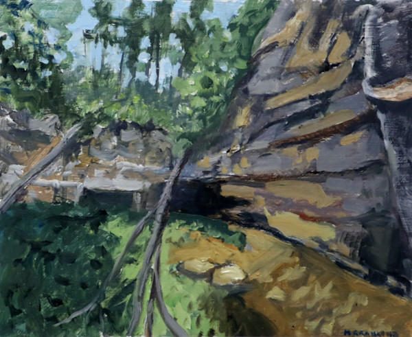 Crystal Springs Scientific and Natural Area - Bluff by Mark Granlund
