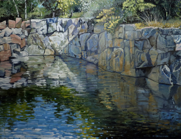 Flooded Quarry by Mark Granlund