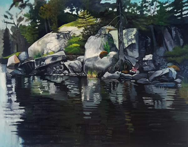 Grassy Island Rocks by Mark Granlund