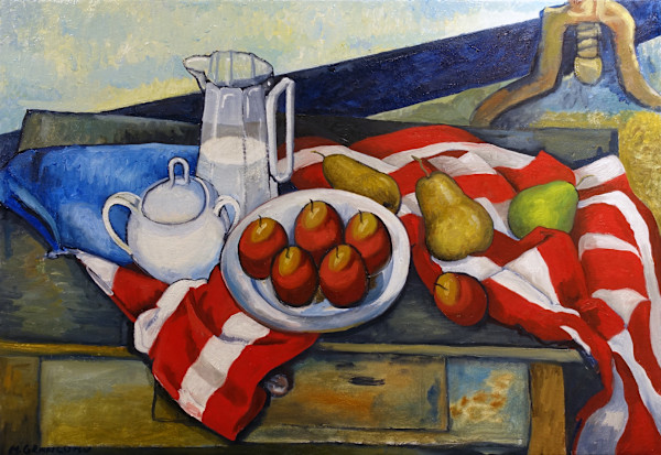 Still Life with Flag by Mark Granlund