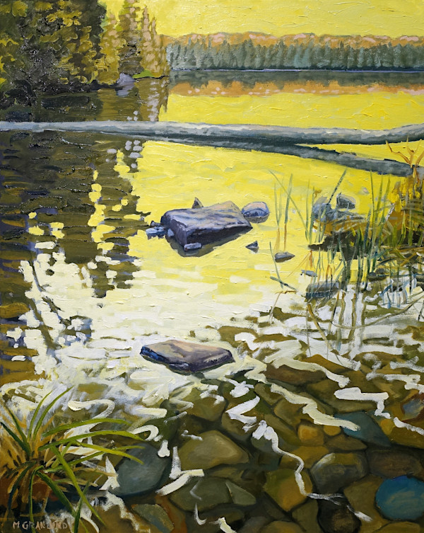 Yellow Lake by Mark Granlund