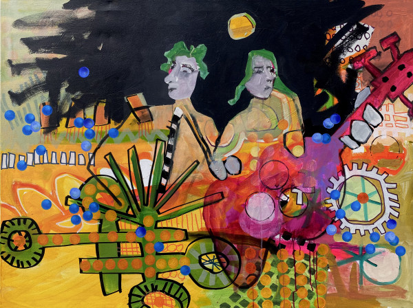 Modern Folk Duo by Robin Walker