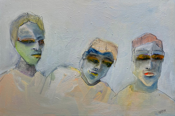 Three Friends by Robin Walker