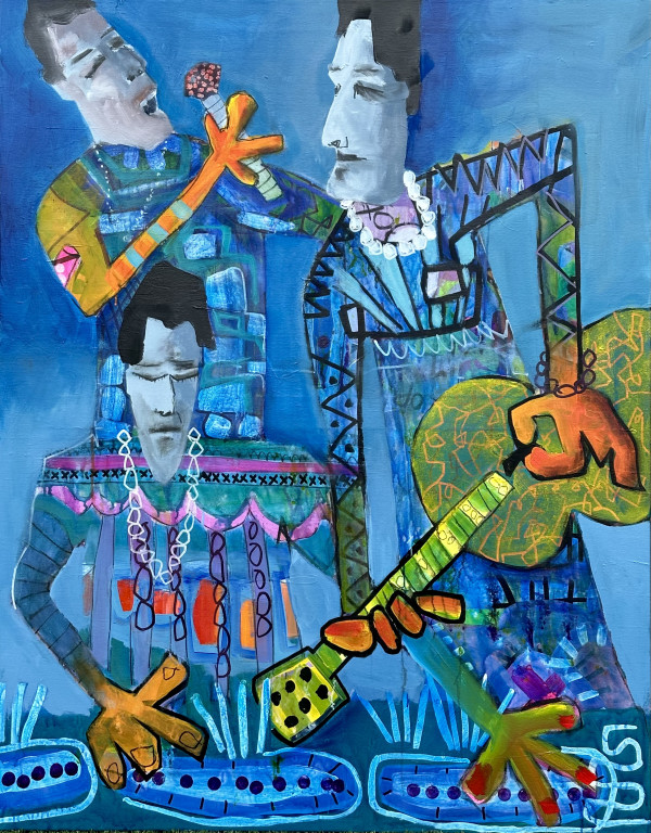 Three Turntables and a Microphone by Robin Walker