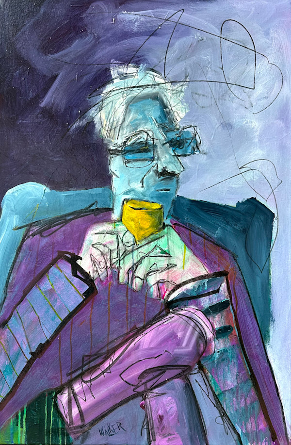 Self Portrait as a Therapist: Coffee Cup by Robin Walker