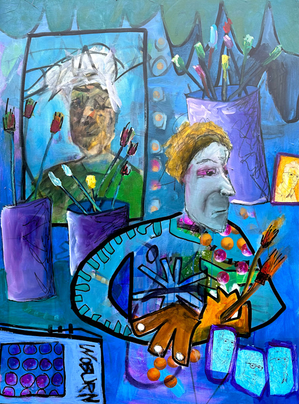 Self Portrait of the Artist as an Artist by Robin Walker, Image 1.