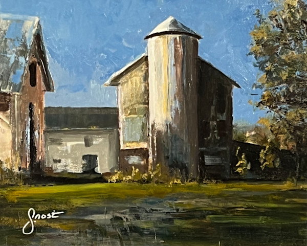 Summer Evenings at Grandad's Farm by Scott Nost