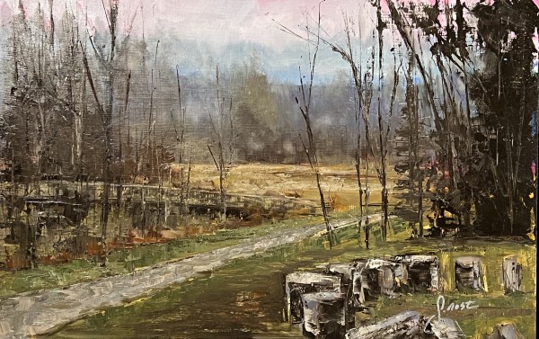 Winter Fog Lifting From Thomas Creek’s Sundial by Scott Nost