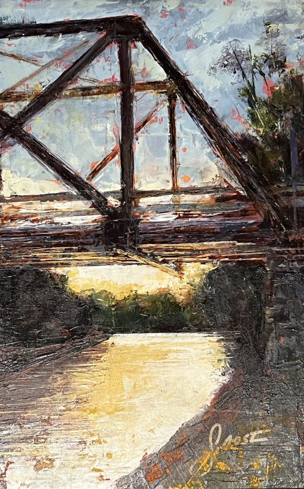 Dawn From Under Marsh Road Bridge by Scott Nost