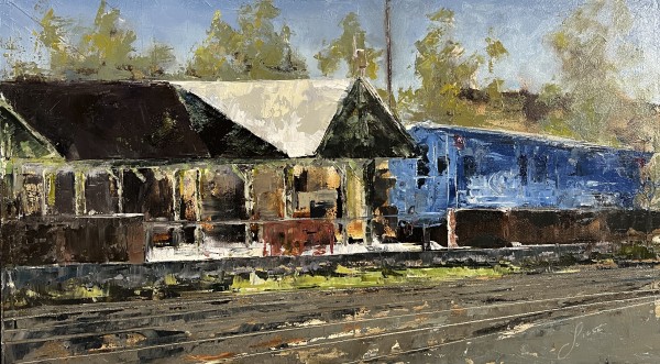 Observation Platform At Junction 361 by Scott Nost