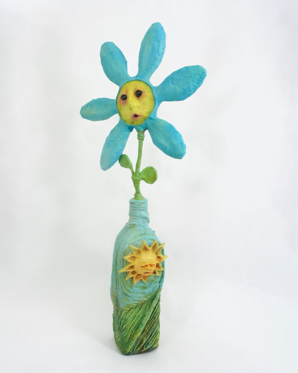 Blue Skies Flower by ocasiocasa