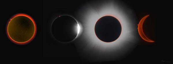 Total Solar Eclipse 2024 1st Print by Jeremy Likness