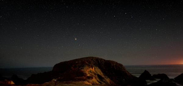 Pacifica Nocturne Limited Print Metal 10" x  30" by Jeremy Likness, Image 1.