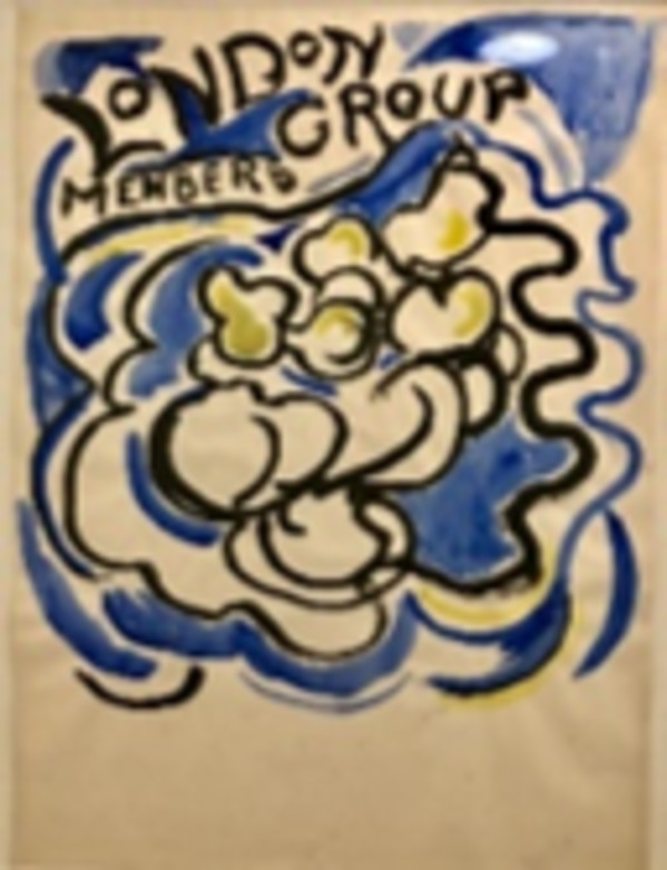London Group poster 3 by Matthew Smith, Image 1.