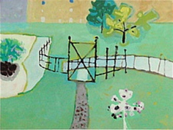 The Garden 2: the Fence by Henry Cliffe, Image 1.