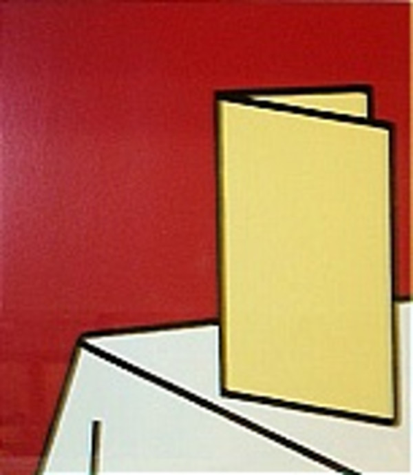 2. "Watch me eat, without appetite, a la carte"                                                  ... by Patrick Caulfield   RA, Image 1.