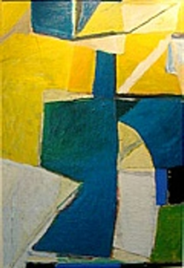 Sea Green Yellow and White by Frank Beanland, Image 1.