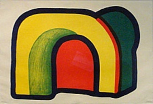 Elephant Rainbow by Howard Hodgkin, Image 1.
